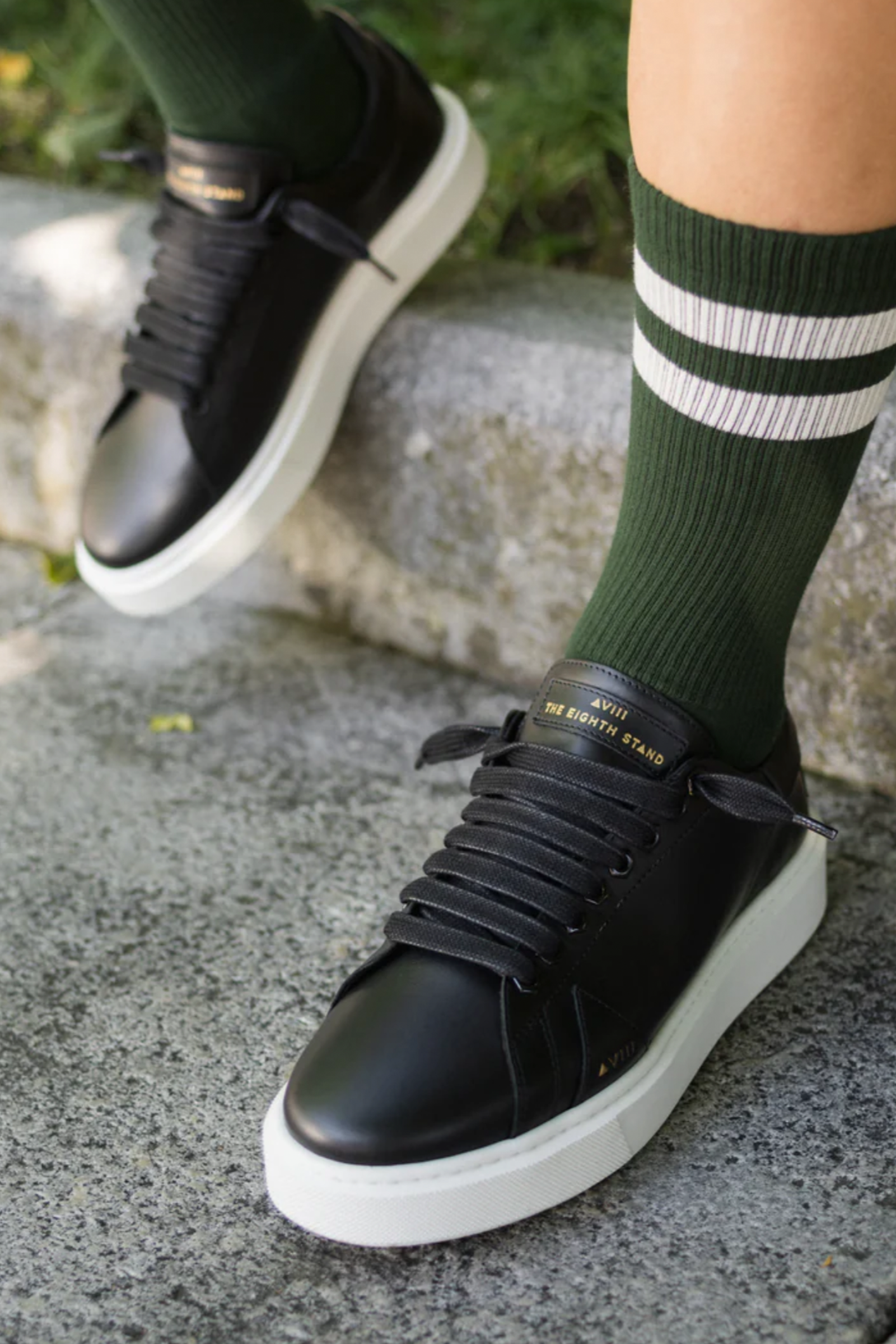 The VIII Stand By FT / Phoenix Oversized Sole Black and White